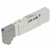 Solenoid Air Control Valve: SV2000 Series, Five-Way / Three-Position, 24V DC, 33 msec Response Time (MPN SV2400-5FU)