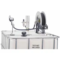 LIQUIDYNAMICS INC. Air Drum Pump: 3:1, 4 gpm Max. Flow Rate, 14,000 cps Max. Viscosity, Steel (MPN TOA22R25ENQRAFR2)