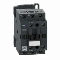 SCHNEIDER IEC Magnetic Contactor: Non-Reversing, 3 Poles, 3NO Contacts, 18 A, 240V AC Coil (MPN DPE18U7)