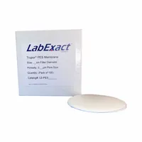 LABEXACT Membrane Filter: 90 mm Dia, 0.45 um Pore Size, Polyethersulfone, Non-Sterile (MPN LE-TPES-045090)