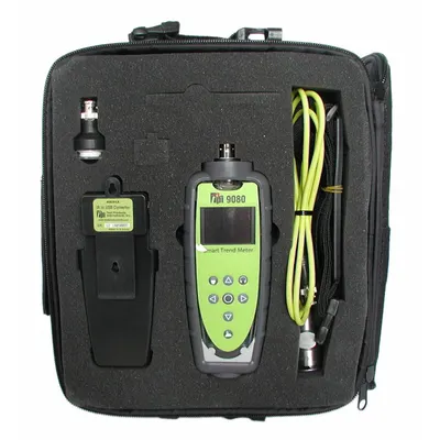 TEST PRODUCTS INTL. Vibration Meter: Vibration, 1 kHz to 10 kHz (BOU)/2 Hz to 1 kHz (ISO), OLED - Standard Vibration Meters
