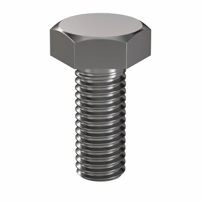 LINDSTROM Hex Head Cap Screw: Steel, Class 8.8, Plain, M10, Metric, 25 mm lg, Fully Threaded - Class 8.8 Steel Hex Head Cap Screws