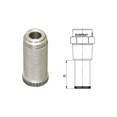 Hydraulic atomizer MX 1.5 1/4M stainless steel