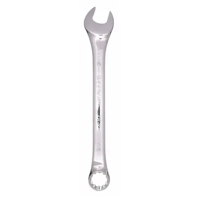 WESTWARD Combination Wrench: Alloy Steel, Chrome, 11/16 in Head Size, 8 3/4 in Overall Lg - SAE Spline Combination Wrenches