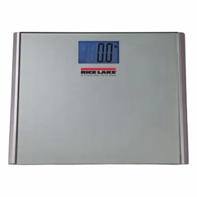 RICE LAKE WEIGHING SYSTEMS Bathroom Scale: Digital, kg/lb - Bathroom Scales