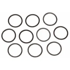 Replacement O-ring seal for use with powered air purifying respirators. Supplied in a pack of 10. Ensures proper sealing of the breathing apparatus.