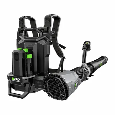 EGO Backpack Blower: Cordless, 800 cfm Max Air Flow, 190 mph Max Air Speed - Battery-Powered Backpack Blowers