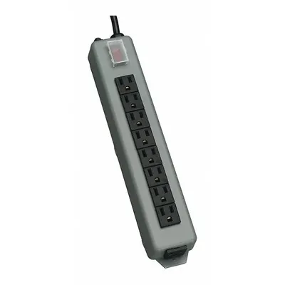 TRIPP LITE Outlet Strip: 9 Outlets, 15 ft Cord Lg, 15 A Current, Not UL Rated for Healthcare - Industrial Power Strips