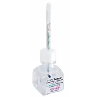 FRIO-TEMP Bottle Thermometer: 20°F to 70°F, +/-1°F, 30 mL Bottle Volume, Enviro-Safe® Liquid (MPN B61004-1000)
