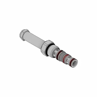 Parker Spool Valve: Steel, Screw-In, Two Positions, Four-Way, C10-4 Valve Cavity Size - Solenoid Cartridge Valves
