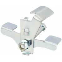 APPROVED VENDOR Caster Brake Kit: Side Pedal, Lock Not Included, For 5 in Wheel Dia., Steel