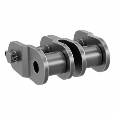 TSUBAKI Offset Link: For Std Roller Chains, 40, Double Strand, 1/2 in Pitch, Steel - Offset Links for ANSI Standard Chains