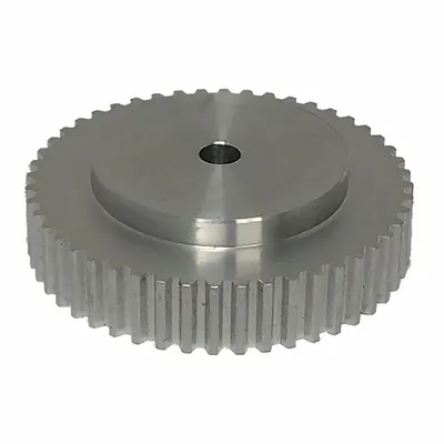 Dayton Timing Pulley: Trapezoidal, Plain, For T5 Timing Belt Section, For 10 mm Belt Wd - T5 Section Timing Belt Pulleys