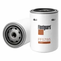 Spin-on fuel filter with cellulose media. Overall length 5 5/8 in, outside diameter 3 11/16 in, inside diameter 2 7/16 in. Used in diesel fuel systems to remove contaminants