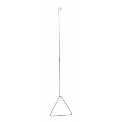 Pull rod for activating shower on/off valves. Includes mounting hardware. Compatible with Bradley S19-310BFSS and Bradley series showers. Used in commercial or institutional safety shower systems.