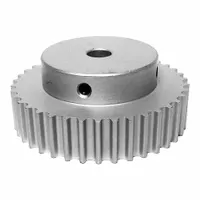 DAYTON Timing Pulley: Curvilinear, Fixed, For HTD Timing Belt Section, For 9 mm Belt Wd, 16 Teeth (MPN 16-5M09-6A3)