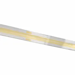 This 24 V dimmable LED tape light spool delivers 400 lumens at 5 watts with a 3500K color temperature. The top bend design allows flexible installation in coves, under cabinets, or for display lighting. Includes one spool of 16 3/8 ft length, with a maximum run of 16.4 ft.