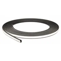 This D-shaped EPDM foam seal from TRIM LOK features a self-adhesive backing for quick installation. It provides weatherproofing, dust sealing, and vibration damping in applications such as enclosures, doors, panels, and automotive uses. The 3/8 in width and 500 ft length allow for continuous sealing along long gaps