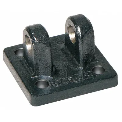 SPEEDAIRE Cylinder Mounting Hardware: Clevis, Fits 40 mm Bore Dia, 52 mm Overall Lg - Clevis Mounting Hardware