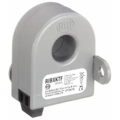 Surface-mounted relay with fixed trip point of 0.25 A for undercurrent monitoring. Operates at 30V AC/DC with 0.4 A current rating. Features switch adjustment and terminal strip connection. No status indicator. Used in industrial control circuits to detect low current conditions.