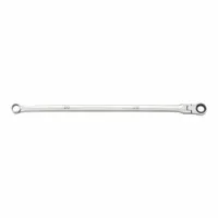 GEARWRENCH Ratcheting Box End Wrenches: Alloy Steel, Full Polish Chrome, 10 mm Head Size, Flex (MPN 86110)