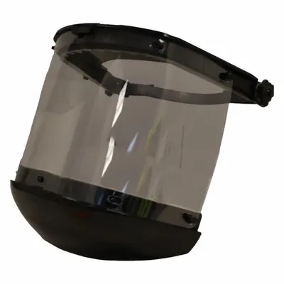 BULLARD A300BW840TX2CP1 Dielectric Face Shield Assembly with Clear Tritan Visor - Bullard Face Shield Assemblies for Hard Hats