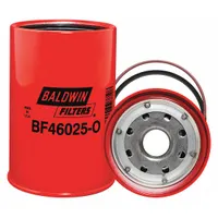 BALDWIN FILTERS Fuel Filter: Spin-On, 3 3/4 in Outside Dia, 1"-14 Thread Size, Cellulose, Racor (MPN BF46025-O)
