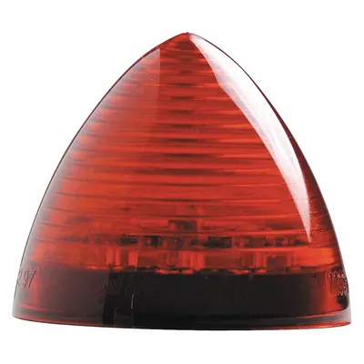 MAXXIMA Clearance Marker Light: Clearance Light, LED, Triangle, Surface Mount, Red - Clearance Lights