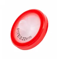 GLOBE SCIENTIFIC Syringe Filter: Non-Sterile, 0.22 um Pore Size, 100 mL Max Capacity - mL, Male (MPN SF-PTFE-H-2230)