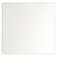 This white steel panel with a smooth semi-gloss finish is designed for use in bathroom partition systems. It features a honeycomb inner core for strength and lightweight construction. The panel measures 58 inches high, 60 inches wide, and 1 inch thick, and is intended to be paired with compatible panel posts to form private stalls in commercial restrooms.