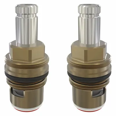 SANI-LAV Disc Faucet Cartridge, Brass, Hot/Cold Water, 27RK - Disc Faucet Cartridges