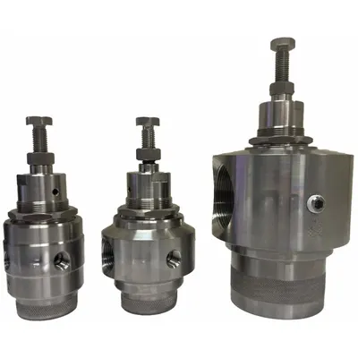 BELLOFRAM Compressed Air Regulator: Type 62SS, 3/8 in NPT Female, 316L Stainless Steel - Corrosive & Ultra-Pure Gases Pressure Regulators