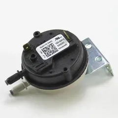 Pressure switch for HVACR systems, used to monitor air or gas pressure in heating and cooling equipment. Ensures safe operation by verifying proper airflow or combustion pressure. Commonly applied in furnaces, boilers, and rooftop units.
