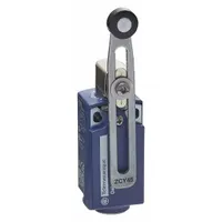 TELEMECANIQUE SENSORS Limit Switch: Roller Lever, XCKP, 0.22 in Roller Wd, 0.9 in-lb Op Torque - Max (MPN XCKP2145G11)