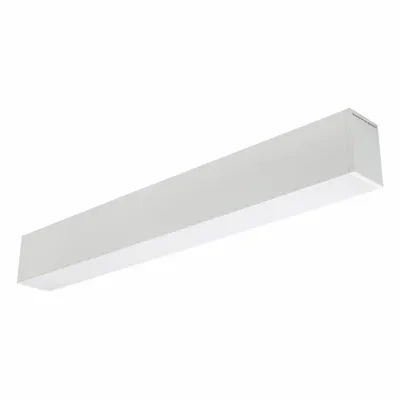 SYLVANIA Linear Slot: 1,800 lm, 3000K/3500K/4000K, 18 W, 2 ft, 12 1/4 in Wd, 120/277V AC - Architectural LED Suspended Lights
