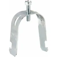 Strut Clamp: Steel, Electroplated, 1 1/4 in Conduit Trade Size (MPN SCH20)