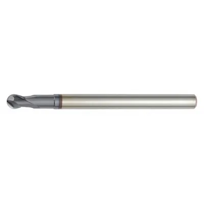 WIDIA HANITA Reduced-Neck Carbide Ball End Mill for Hardened Materials - Reduced-Neck Carbide Ball End Mills for Hardened Materials