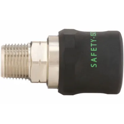 AIGNEP USA Industrial Interchange Brass Safety Exhaust - Industrial Interchange Brass Safety Exhaust Quick-Connect Air Couplings