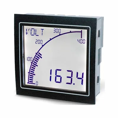 TRUMETER Shunt Meter: 9 Display Span - Min, 9,999 Display Span - Max, 12 V AC – 24 V AC - DC Current Digital Panel Meters