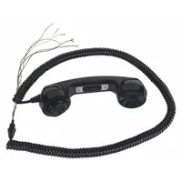 HUBBELL GAI-TRONICS Handset Kit: Plastic, Handsets, Cable Tie/Curly Cord/Screws/Spring Clip, 246/256 (MPN 12515-009)