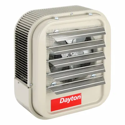 Dayton Electric Wall & Ceiling Unit Heater: 208/240 V AC, 1-Phase - Standard Suspended Electric Wall & Ceiling Unit Heaters