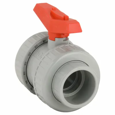 GF PIPING SYSTEMS CPVC Ball Valve, 2 in, Socket x FNPT, Lever Handle - CPVC Ball Valves