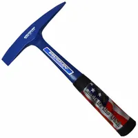Welders Chipping Hammer, 14 oz.: 13 in Overall Lg, Steel Handle, Parallel, 3 1/2 in Blade Lg, Steel (MPN RWC14)