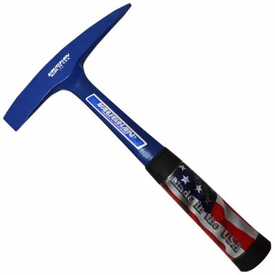 VAUGHAN Welders Chipping Hammer, 14 oz.: 13 in Overall Lg, Steel Handle, Parallel - Chipping Hammers