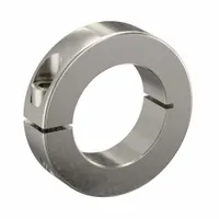 RULAND MANUFACTURING Shaft Collar: 1-Piece, Metric, Round, Clamp-On, 35 mm Bore Dia, 15 mm Collar Wd (MPN MCL-35-SS)