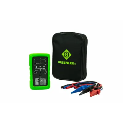 GREENLEE 5124 Motor Phase Indicator, 90-600 V, CAT III 600V, Non-Contact - Phasing & Motor Rotation Meters