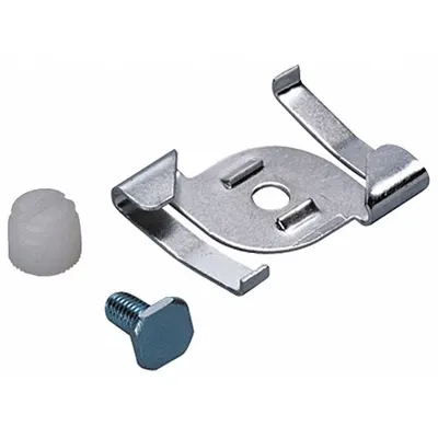 JUNO LIGHTING Grid-Ceiling Mounting Clip, 15/16 in Lg, Silver, R37F - Grid-Ceiling Mounting Clips