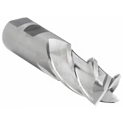 CLEVELAND Square End Mill: High Speed Steel, 4 Flute, 13/16" Mill Dia, 1-7/8" LOC - General Purpose High-Speed Steel Square End Mills