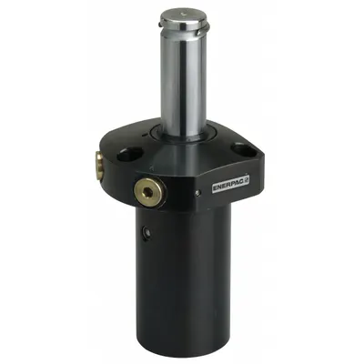 ENERPAC Swing Clamp Hydraulic Cylinder: Double Acting, 2,600 lbf Clamping Force - Upper Flange Mount Swing Clamp Cylinders
