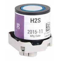 Replacement sensor for the Radius BZ1 gas detector series. Detects hydrogen sulfide in the range of 0 to 500 ppm. Designed for use in industrial safety monitoring applications where H2S exposure is a concern